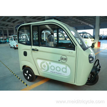 Enclosed small New Energy 2 Doors Electric Tricycles